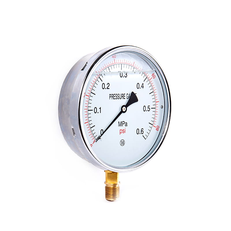 Séria YN 100% medené pripojenie zemetrasenie odolné voči (seizmické) tlakomerný rozchod Séria YN 100% medené pripojenie zemetrasenie odolné voči (seizmické) tlakomerný rozchod