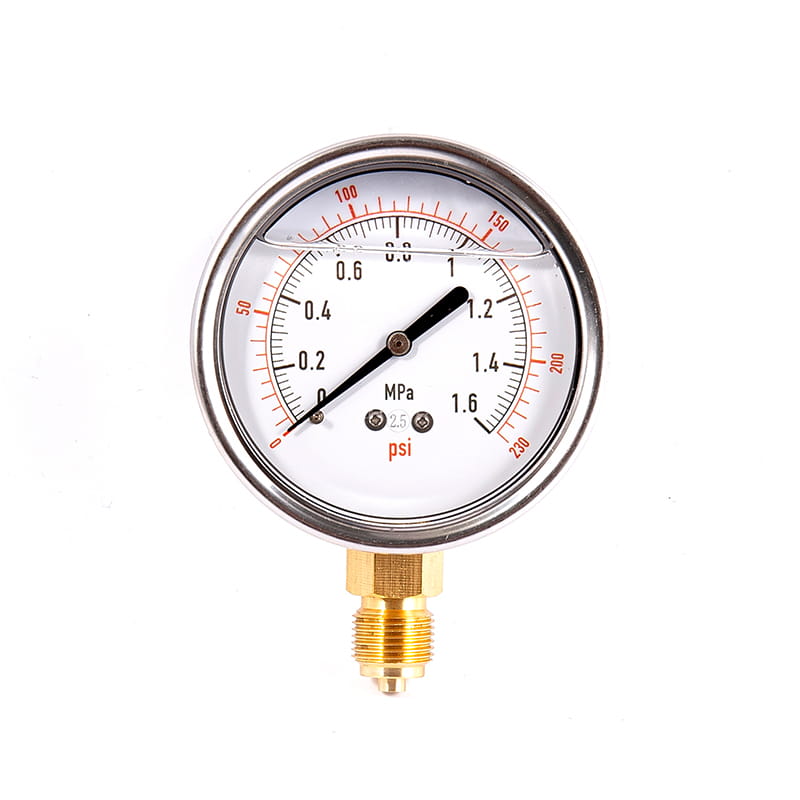 Séria YN 100% medené pripojenie zemetrasenie odolné voči (seizmické) tlakomerný rozchod Séria YN 100% medené pripojenie zemetrasenie odolné voči (seizmické) tlakomerný rozchod