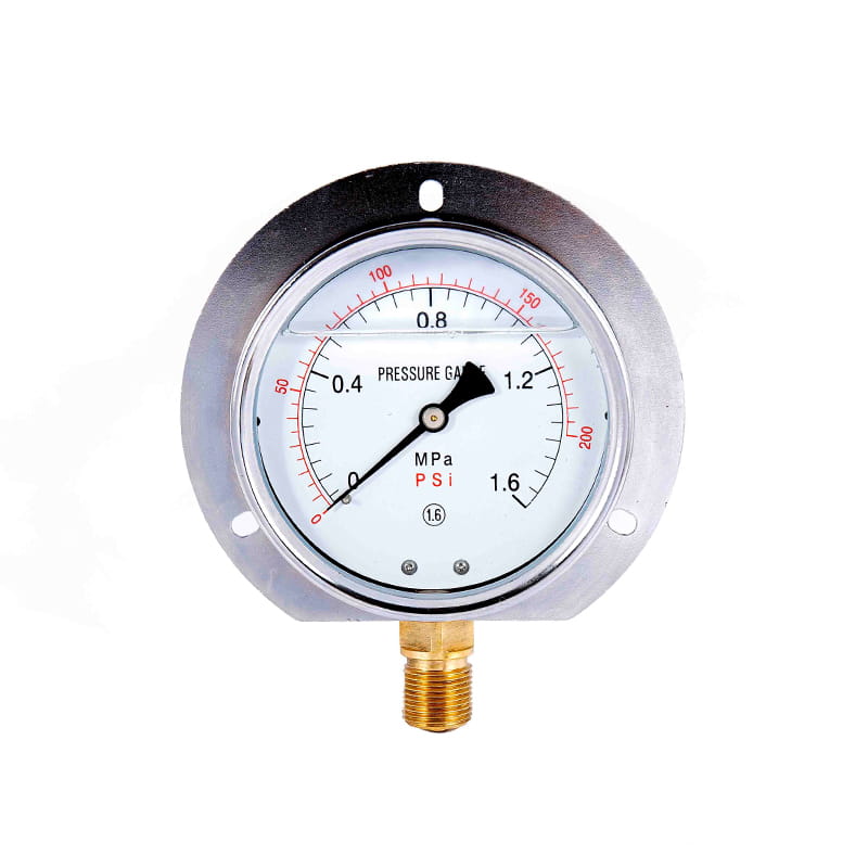 Séria YN 100% medené pripojenie zemetrasenie odolné voči (seizmické) tlakomerný rozchod Séria YN 100% medené pripojenie zemetrasenie odolné voči (seizmické) tlakomerný rozchod