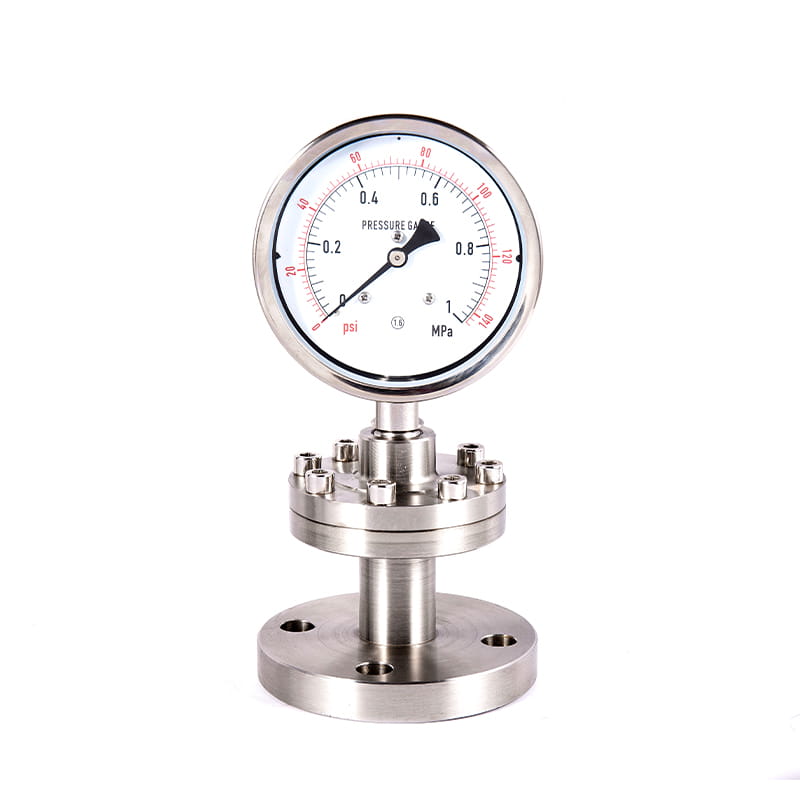 Séria Y-M Všetky tlakové meradlá z nehrdzavejúcej ocele sanitárne sterilné membrány Séria Y-M Všetky tlakové meradlá z nehrdzavejúcej ocele sanitárne sterilné membrány