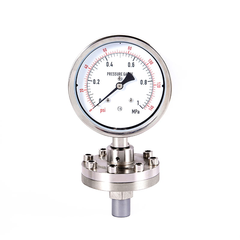 Séria Y-M Všetky tlakové meradlá z nehrdzavejúcej ocele sanitárne sterilné membrány Séria Y-M Všetky tlakové meradlá z nehrdzavejúcej ocele sanitárne sterilné membrány